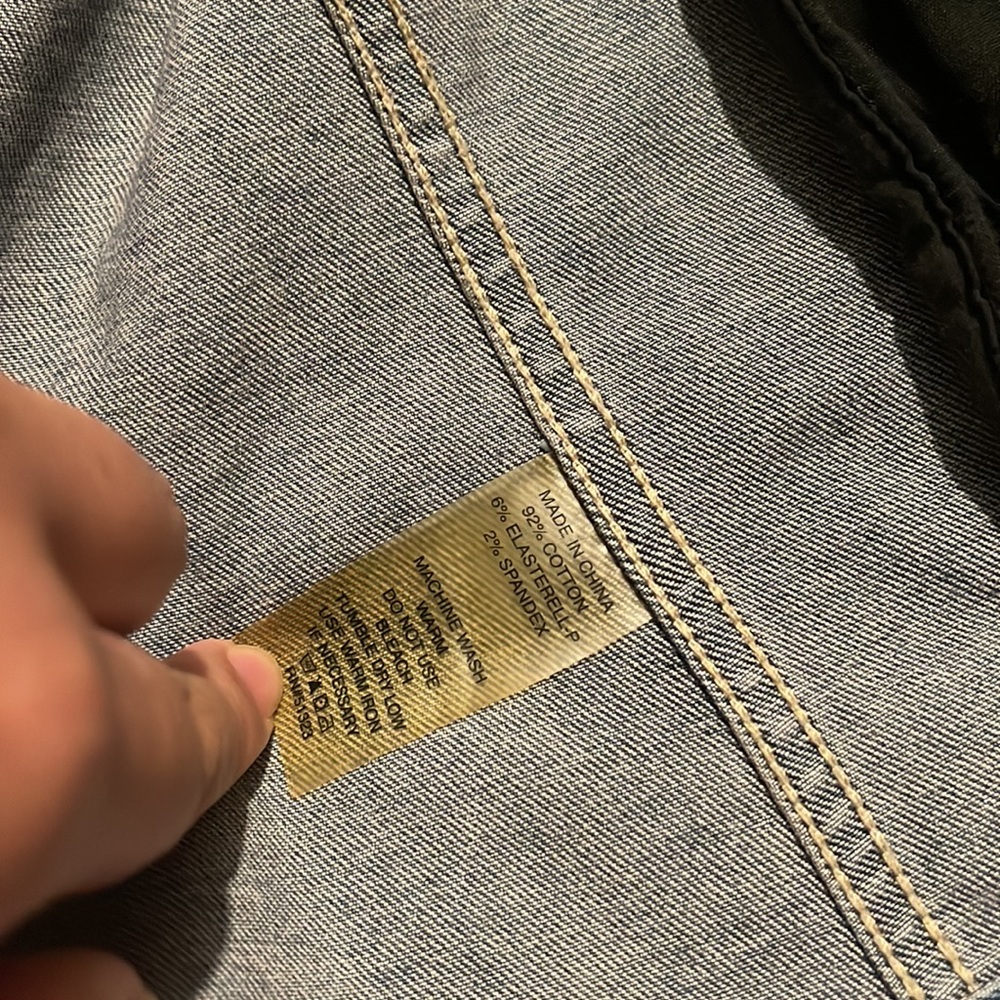 two by vince camuto denim vest - Picture 2 of 2
